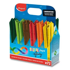 Buntstifte Maped Color'Peps Infinity Schulset, 72-tlg